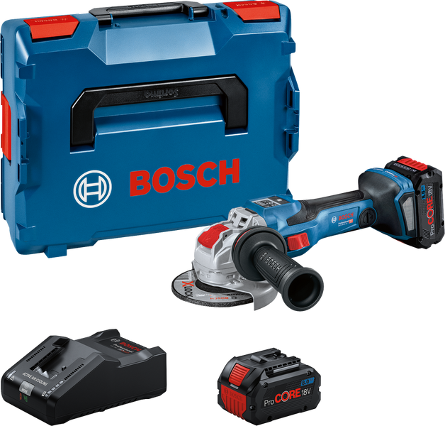 Акумуляторна кутова шліфувальна машина з X-LOCK GWX 18V-15 SC BITURBO Bosch Professional, артикул: 06019H6501, код товару: TLB-04009 фото
