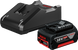 Стартовый комплект: Быстрозарядное устройство GAL 18V-40 + 1 х АКБ GBA 18V 4.0Ah (1600A01B9Y) Bosch Professional TLB-00805 фото 3
