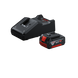 Стартовый комплект: Быстрозарядное устройство GAL 18V-40 + 1 х АКБ GBA 18V 4.0Ah (1600A01B9Y) Bosch Professional TLB-00805 фото 1
