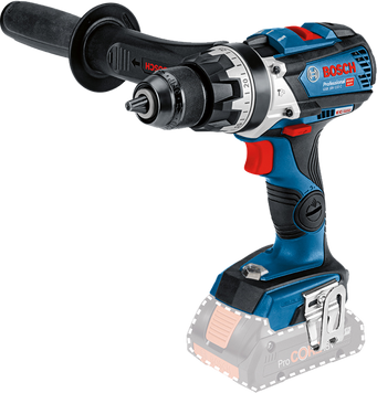 Аккумуляторная ударная дрель-шуруповерт GSB 18V-110 C, SOLO + кейс L-BOXX Bosch Professional, артикул: 06019G030A, код товара: TLB-04205 фото
