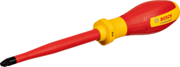 Викрутка ізольована хрестова VDE PZ3 x 125 Bosch Professional, артикул: 1600A02ND3, код товару: TLB-06031 фото