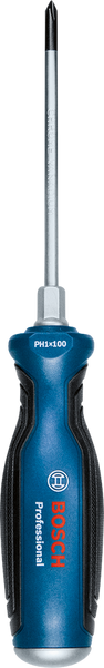 Викрутка хрестова PH1 x 100 Bosch Professional, артикул: 1600A01TG2, код товару: TLB-06004 фото