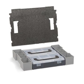Комплект вкладишів L-BOXX Mini для L-BOXX G, 4 предмети, H63, з вставкою в кришку L-BOXX, артикул: 6000010099+EPP G, код товару: TLB-00247 фото
