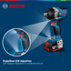 Акумуляторний ударний гайковерт GDS 18V-750 C (06019L9000) Bosch Professional TLB-04421 фото 2