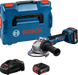 Акумуляторна кутова шліфувальна машина GWS 18V-11 S (06019N4002) Bosch Professional TLB-04021 фото 2