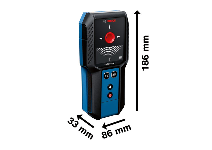 Детектор GMS 120-27 Bosch Professional, артикул: 0601081700, код товару: TLB-01203 фото