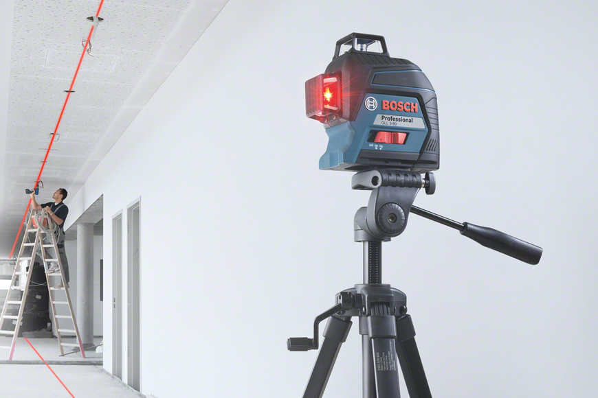 Лінійний лазер GLL 3-80 (AA) + кейс Bosch Professional, артикул: 0601063S00, код товару: TLB-01114 фото