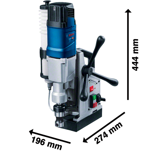 Магнітний свердлильний верстат GBM 50-2 Bosch Professional, артикул: 06011B4020, код товару: TLB-02405 фото