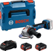 Акумуляторна кутова шліфувальна машина GWS 18V-11 (06019N4103) Bosch Professional TLB-04024 фото 2