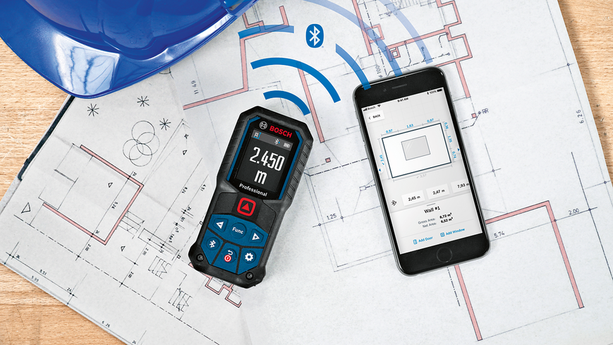 Лазерний далекомір GLM 50-27 C Bosch Professional, артикул: 0601072T00, код товару: TLB-01301 фото