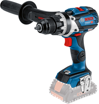 Аккумуляторная дрель-шуруповерт GSR 18V-110 C, SOLO + кейс L-BOXX Bosch Professional, артикул: 06019G0109, код товара: TLB-04223 фото