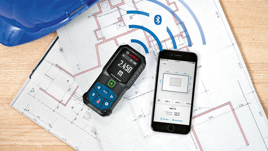 Лазерний далекомір GLM 50-27 CG Bosch Professional, артикул: 0601072U00, код товару: TLB-01302 фото