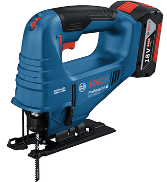 Аккумуляторный лобзик GST 183-LI + 1 x АКБ GBA 18V 4.0Ah + ЗУ GAL 18V-20 Bosch Professional, артикул: 06015B7022, код товара: TLB-04702 фото