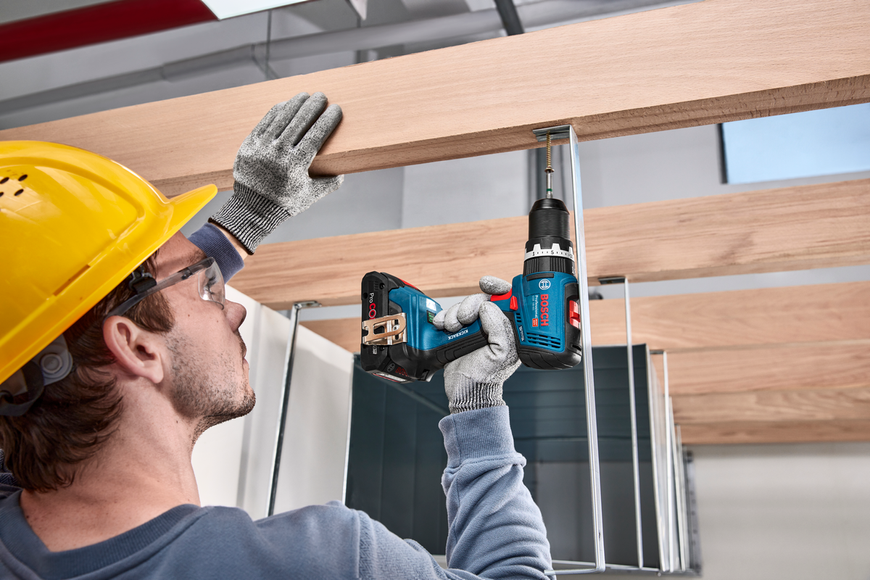 Аккумуляторная ударная дрель-шуруповерт GSB 18V-65, SOLO + кейс L-BOXX 136 Bosch Professional, артикул: 06019N3301, код товара: TLB-04246 фото