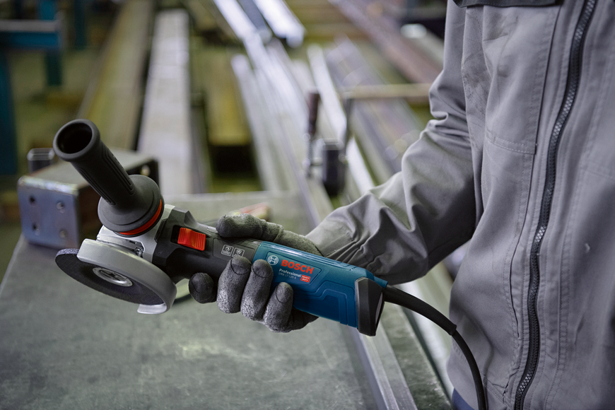 Кутова шліфувальна машина GWS 17-125 Bosch Professional, артикул: 06017D0200, код товару: TLB-02219 фото