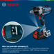 Акумуляторний ударний гайковерт GDS 18V-1600 HC BITURBO (06019M1001) Bosch Professional TLB-04428 фото 5