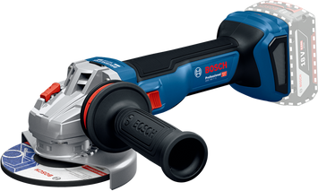 Акумуляторна кутова шліфувальна машина GWS 18V-11 S, SOLO + кейс L-BOXX 136 Bosch Professional, артикул: 06019N4001, код товару: TLB-04029 фото