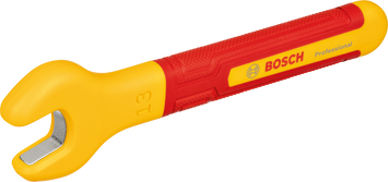 Гаечный ключ изолированный рожковый VDE 13 мм Bosch Professional, артикул: 1600A02NF1, код товара: TLB-06604 фото