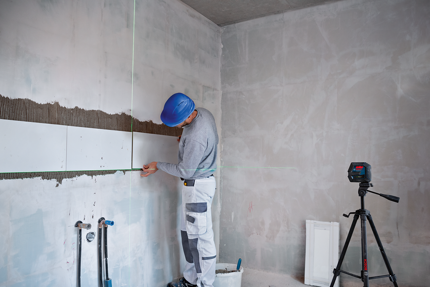 Комбинированный лазер GCL 2-50 G + держатель RM 10 Bosch Professional, артикул: 0601066M00, код товара: TLB-00909 фото