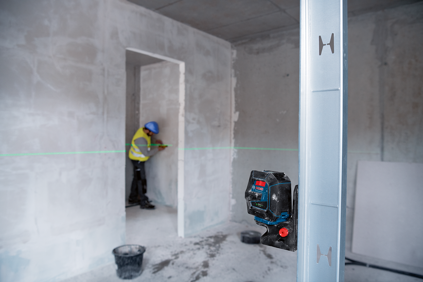 Комбинированный лазер GCL 2-50 G + держатель RM 10 Bosch Professional, артикул: 0601066M00, код товара: TLB-00909 фото