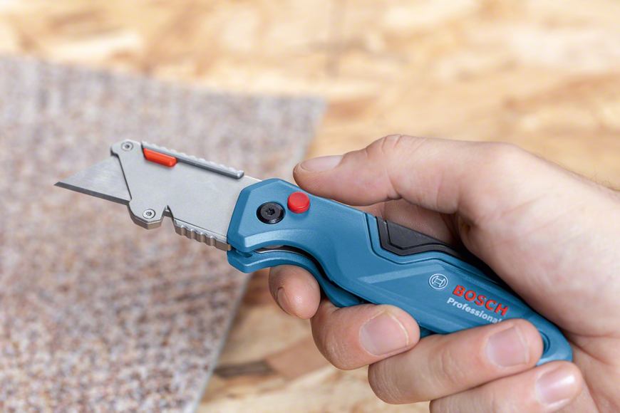 Строительный нож, складной Bosch Professional, артикул: 1600A016BL, код товара: TLB-07000 фото