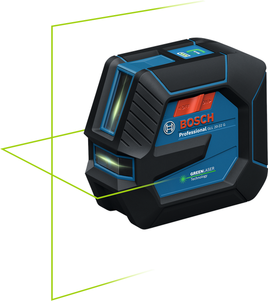 Линейный лазер  GLL 20-22 G + держатель LB 10 Bosch Professional, артикул: 0601065600, код товара: TLB-01123 фото