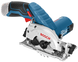 Аккумуляторная циркулярная пила GKS 12V-26 (06016A1001) Bosch Professional TLB-04505 фото 1