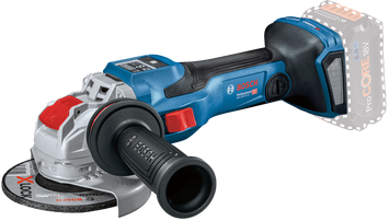 Аккумуляторная угловая шлифовальная машина с X-LOCK GWX 18V-15 SC BITURBO, SOLO + кейс L-BOXX Bosch Professional, артикул: 06019H6500, код товара: TLB-04008 фото